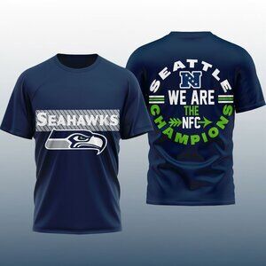 2026 Seahawks We Are The NFC Champions T Shirt 91